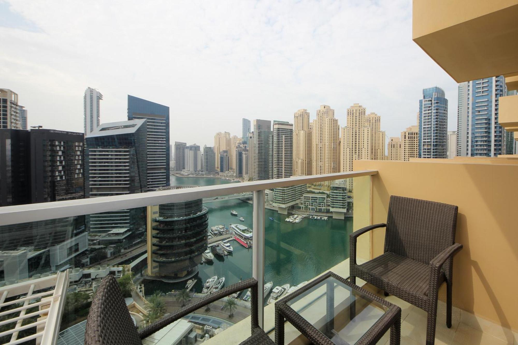 Exclusive Marina View Apartment In Jw Marriott, Dubai Marina Exterior photo